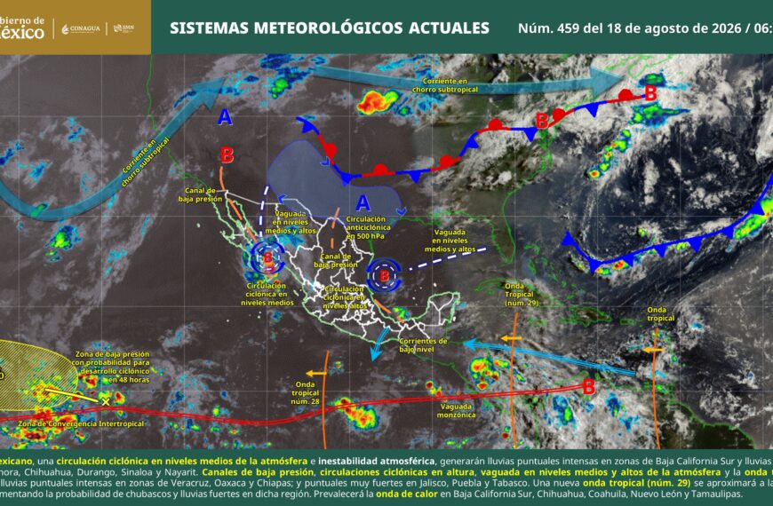 Villahermosa tendrá martes caluroso con temperaturas de hasta 36 grados