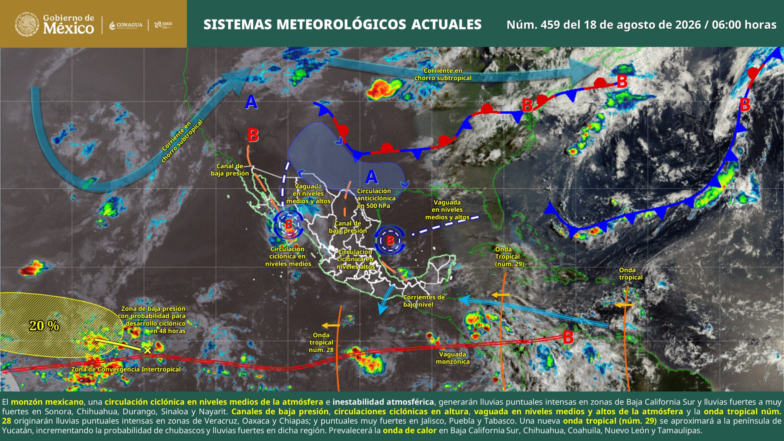 Villahermosa tendrá martes caluroso con temperaturas de hasta 36 grados