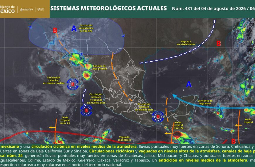 Villahermosa enfrentará calor extremo de hasta 40 °C y lluvias por la tarde