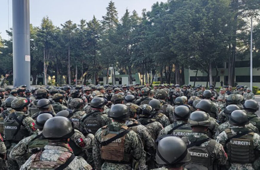 Despliega Sedena mil 557 elementos en Michoacán para reforzar seguridad en zonas aguacateras