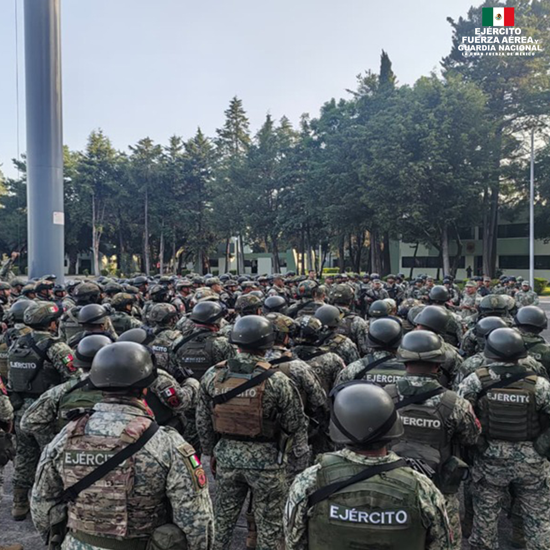 Despliega Sedena mil 557 elementos en Michoacán para reforzar seguridad en zonas aguacateras