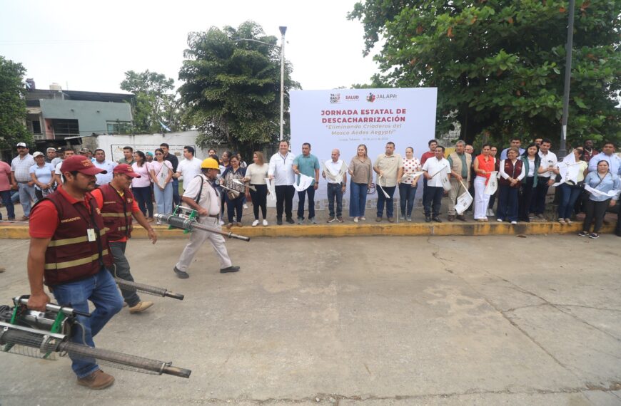 Refuerza Secretaría de Salud acciones contra el dengue ante temporada de lluvias en Tabasco