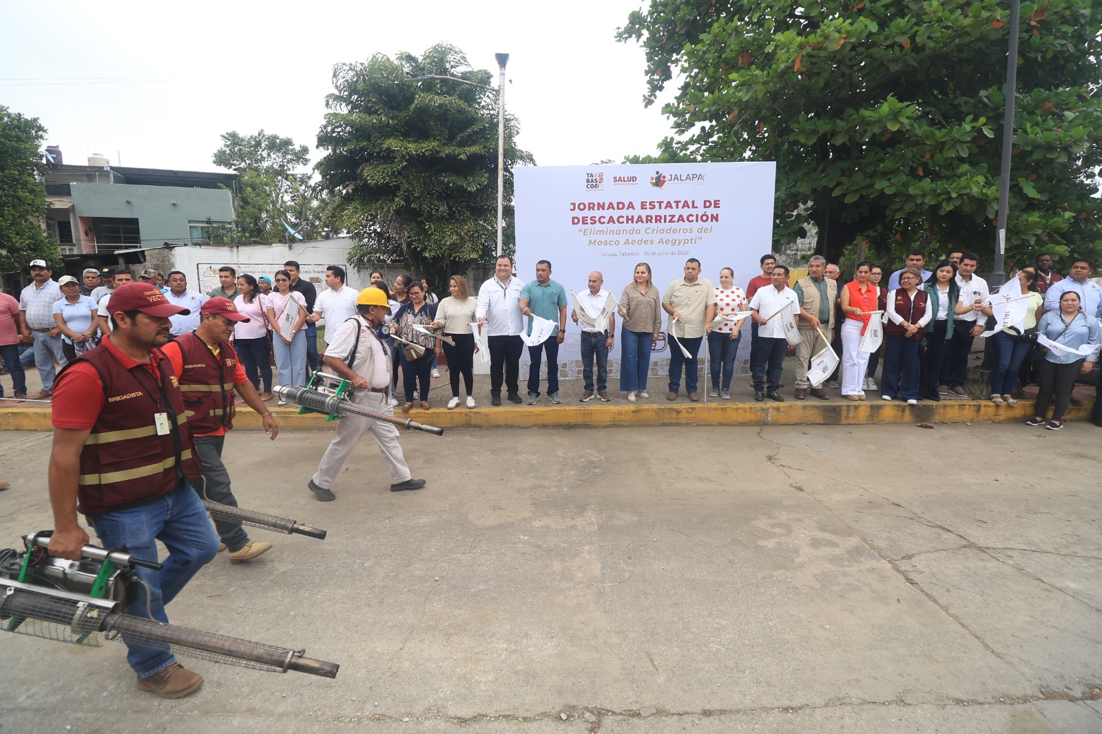 Refuerza Secretaría de Salud acciones contra el dengue ante temporada de lluvias en Tabasco