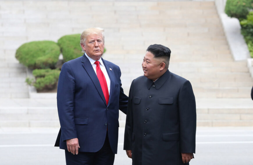 Trump afirma tener una buena relación con Kim Jong-un y revela que recibió respuesta a su propuesta de diálogo