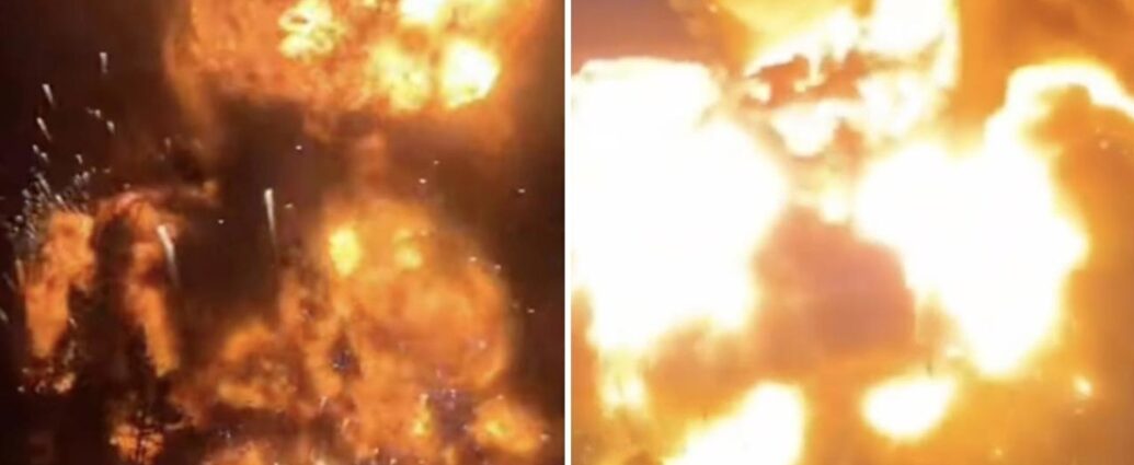 Explosión provoca incendio en almacén de municiones cerca de Kiev