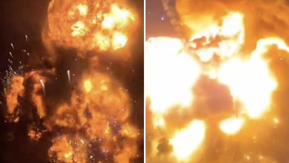 Explosión provoca incendio en almacén de municiones cerca de Kiev