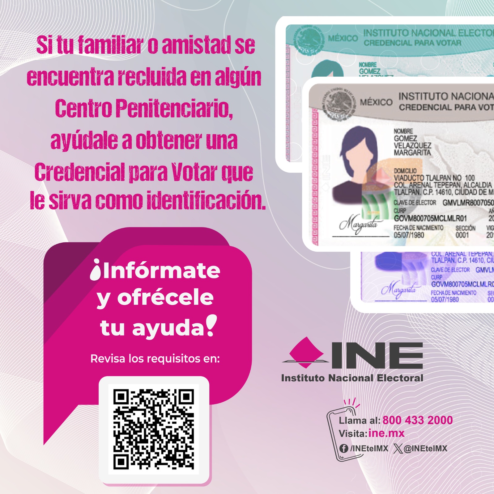INE facilitará credencialización de personas privadas de la libertad en los 10 penales de Tabasco