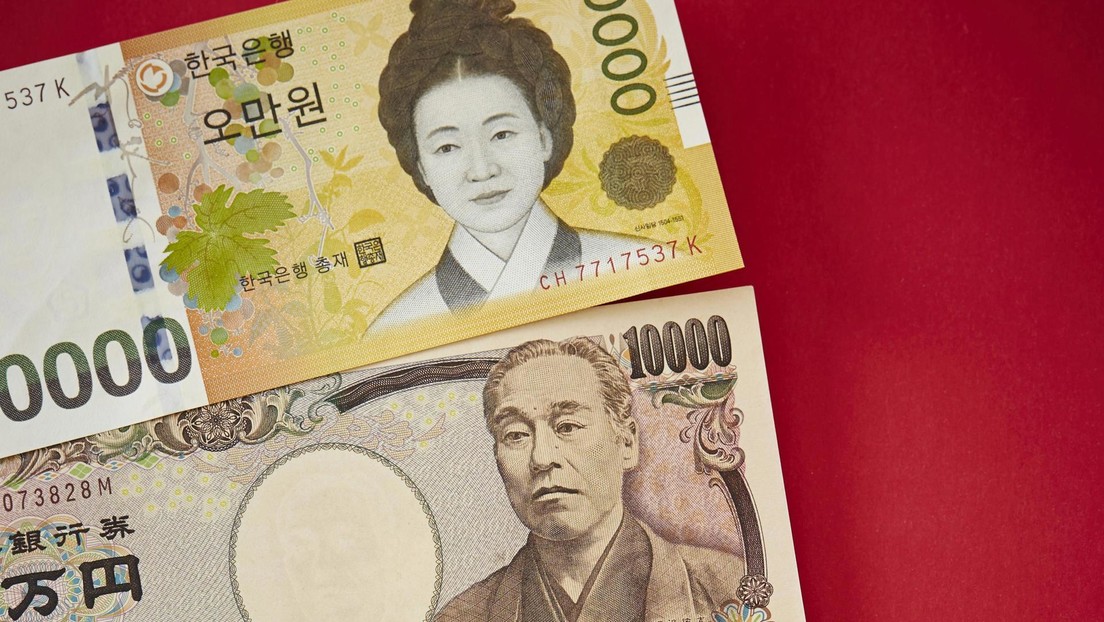 Japón y Corea del Sur intervienen de forma coordinada para fortalecer sus monedas