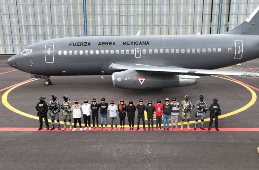 Detienen a 12 presuntos integrantes del CJNG en operativo en Michoacán entre ellos la hija y pareja sentimental del ‘Tío Lako’