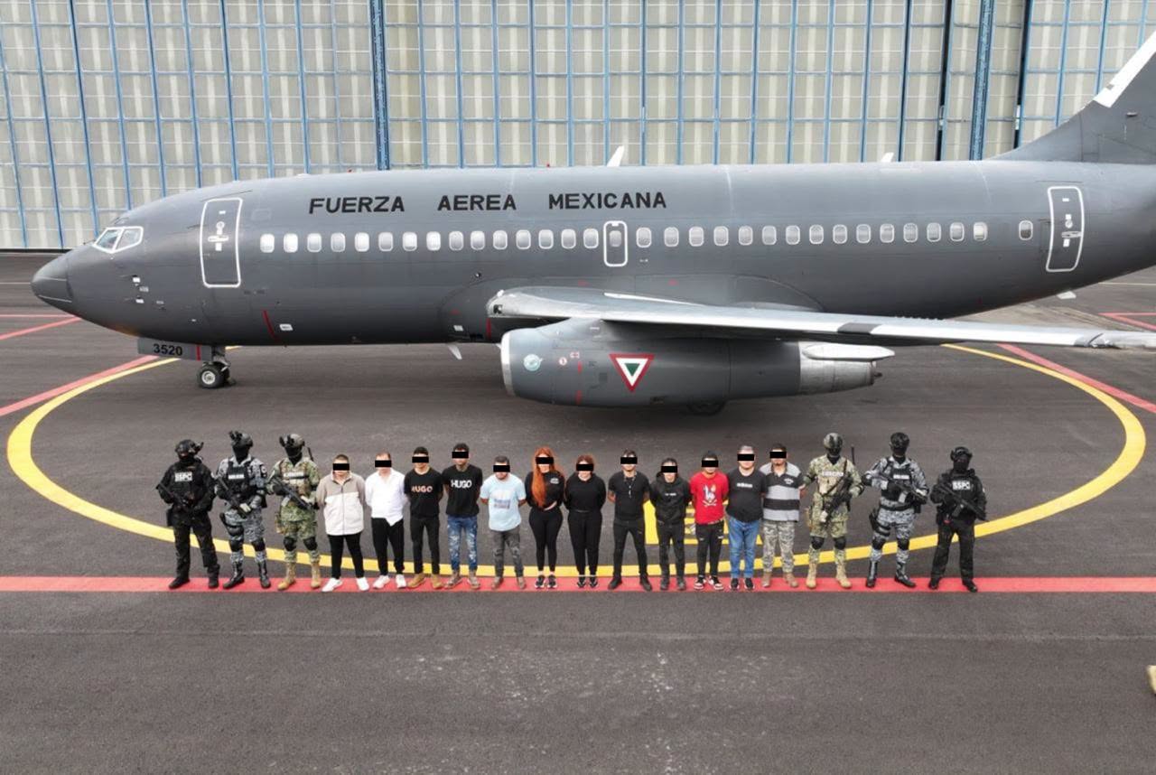 Detienen a 12 presuntos integrantes del CJNG en operativo en Michoacán entre ellos la hija y pareja sentimental del ‘Tío Lako’