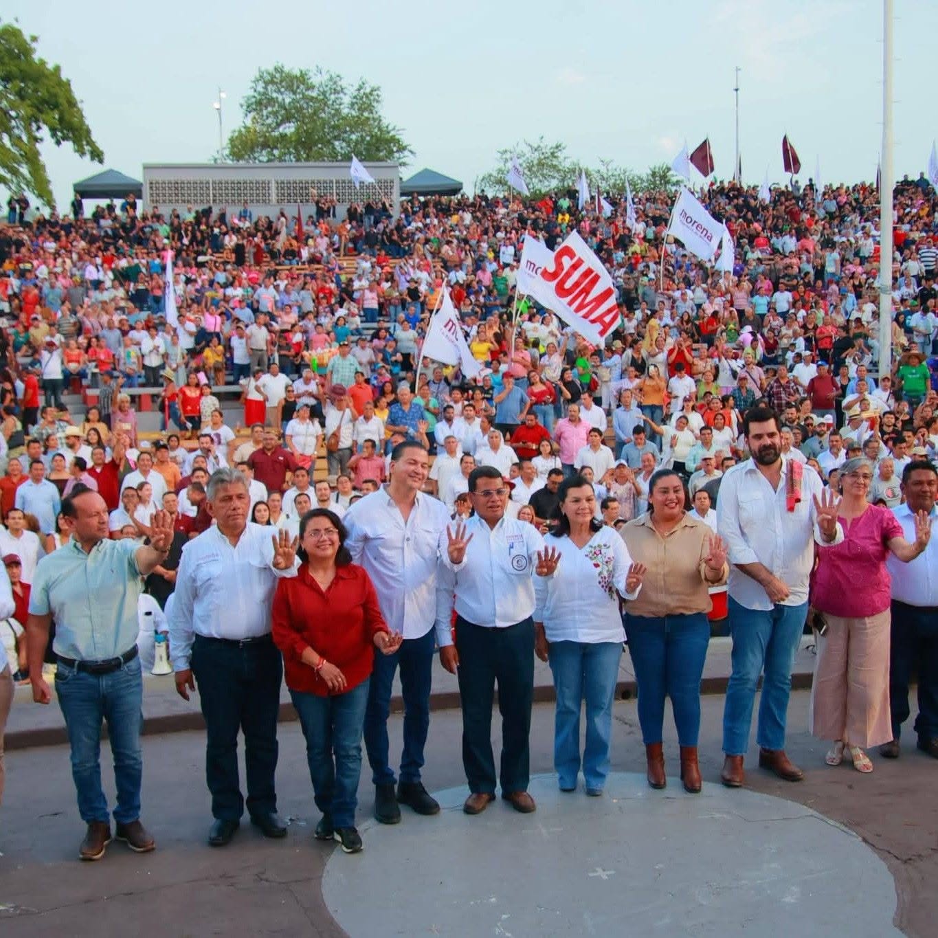 Morena Tabasco cierra asambleas por la defensa de la soberanía; llaman a privilegiar la unidad