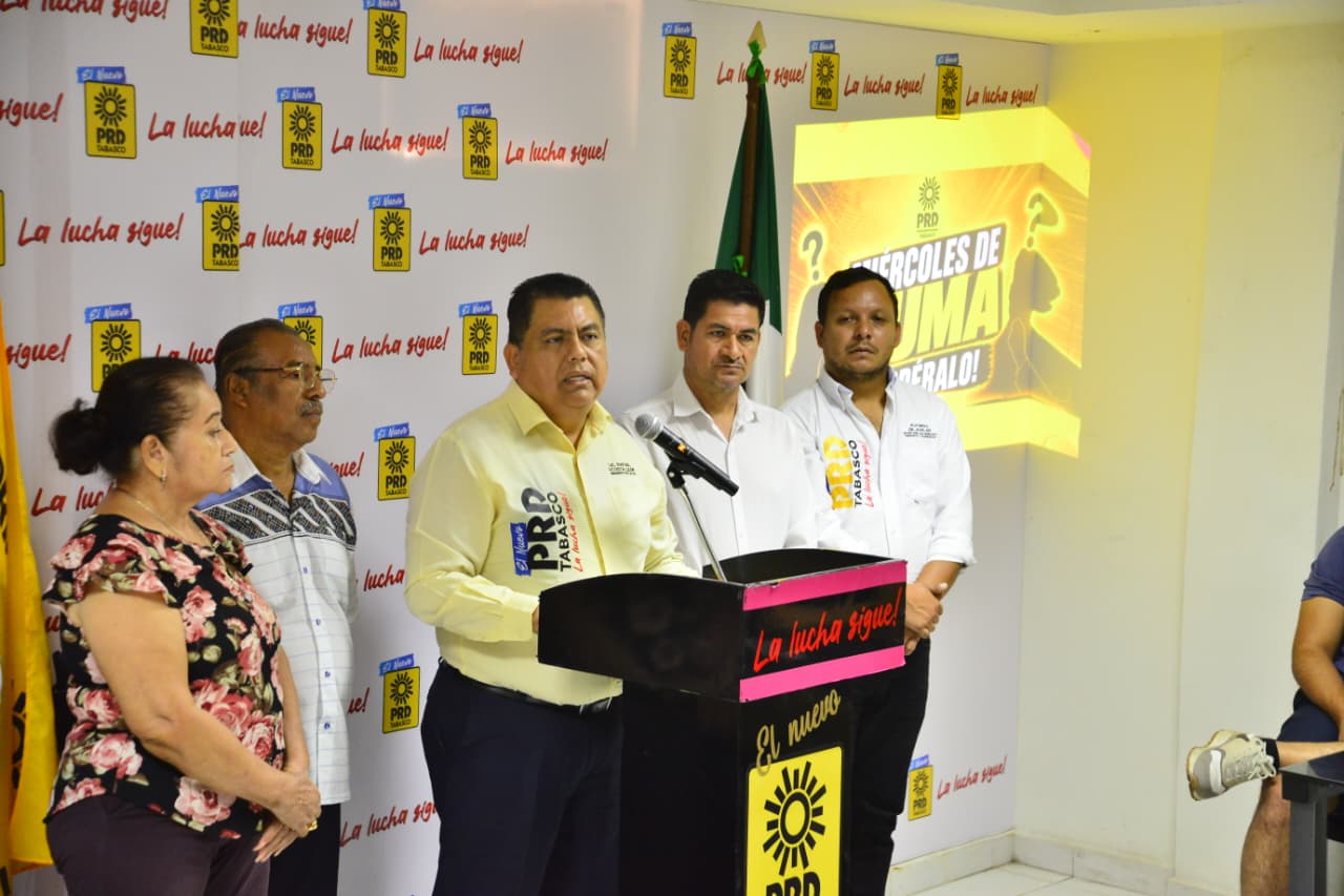PRD-Tabasco reporta regreso de militantes que habían migrado a Morena