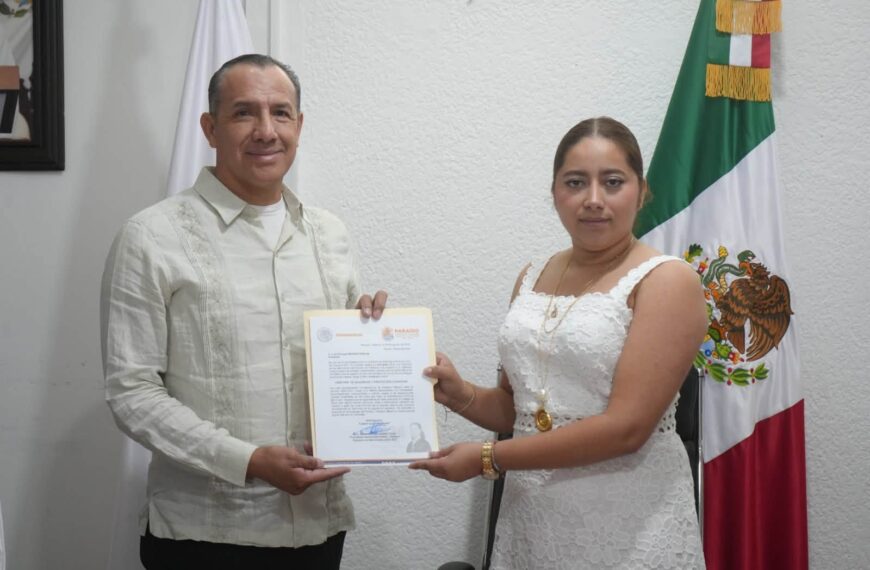 Cabildo de Paraíso designa a nuevo secretario del Ayuntamiento y titular de Seguridad