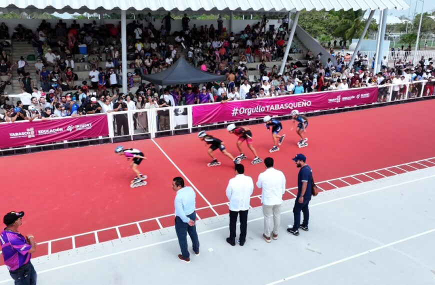 Villahermosa recibe el Campeonato Nacional de Patinaje de Velocidad 2026