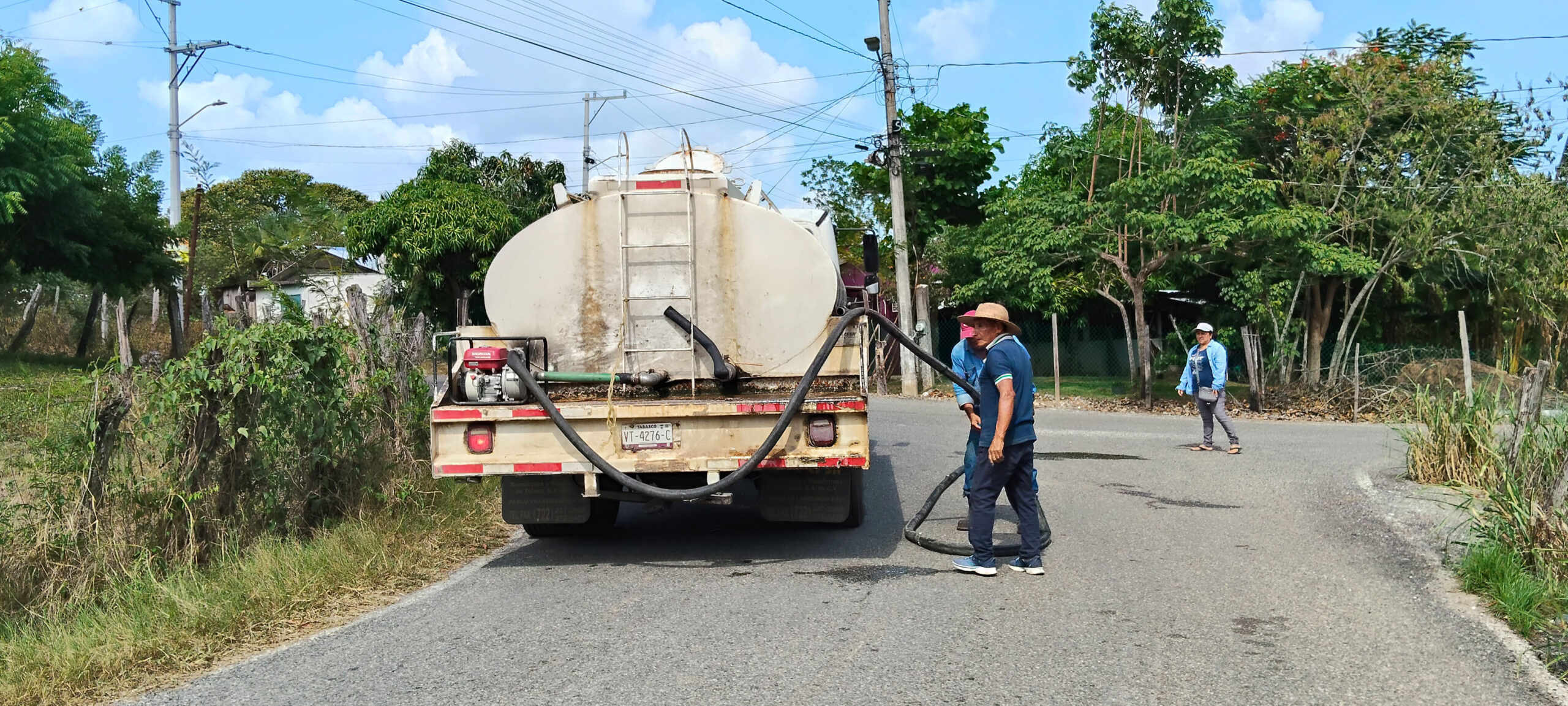 Habitantes de Tamulté de las Sabanas llevan más de una semana sin agua potable