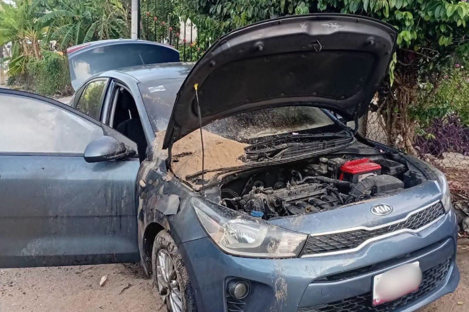 Incendio de vehículos y comercios genera alarma en Villa Tamulté de las Sabanas; refuerzan vigilancia en la zona