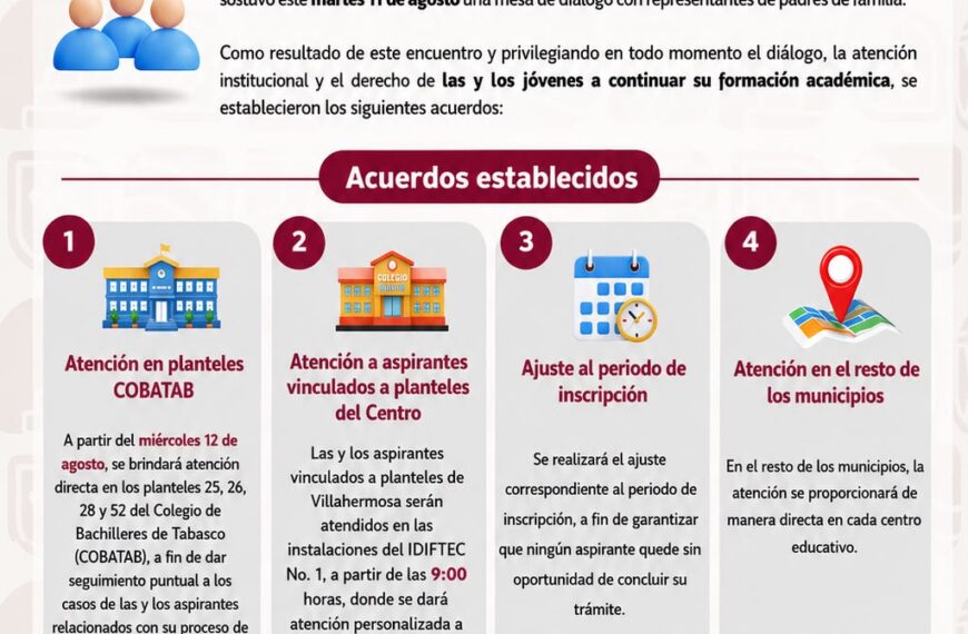SETAB amplía atención a aspirantes de nivel medio superior