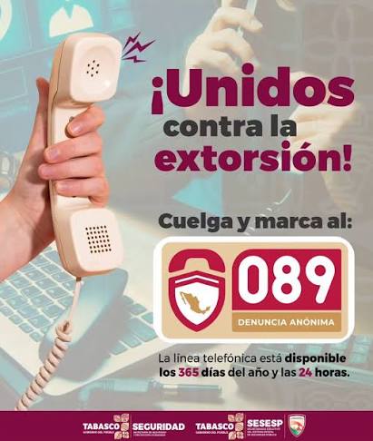 Refuerzan combate a la extorsión; reclusorios de Tabasco deberán contar con inhibidores de señal