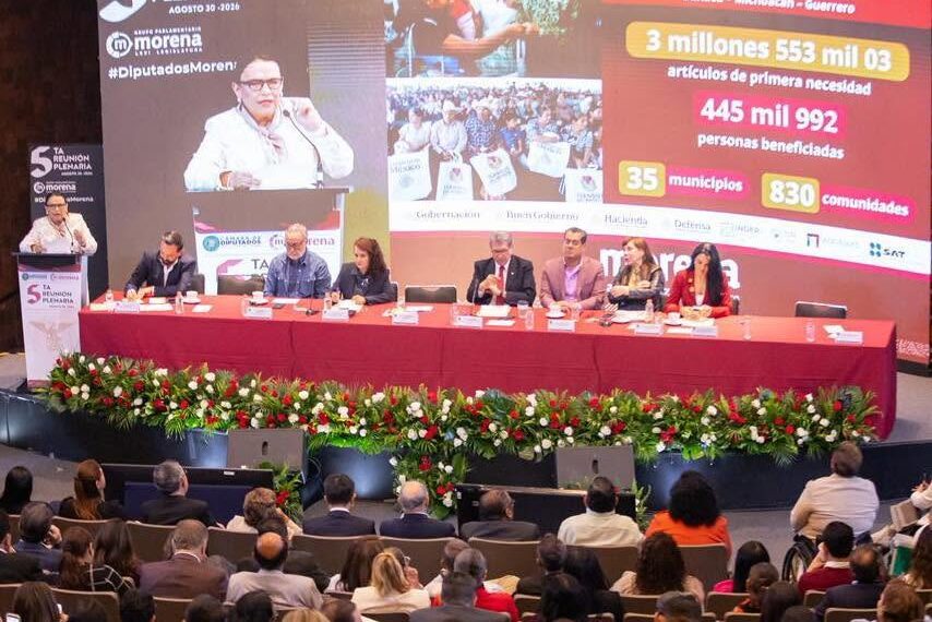 Rosa Icela Rodríguez llama a Morena a anteponer el interés del pueblo sobre intereses personales