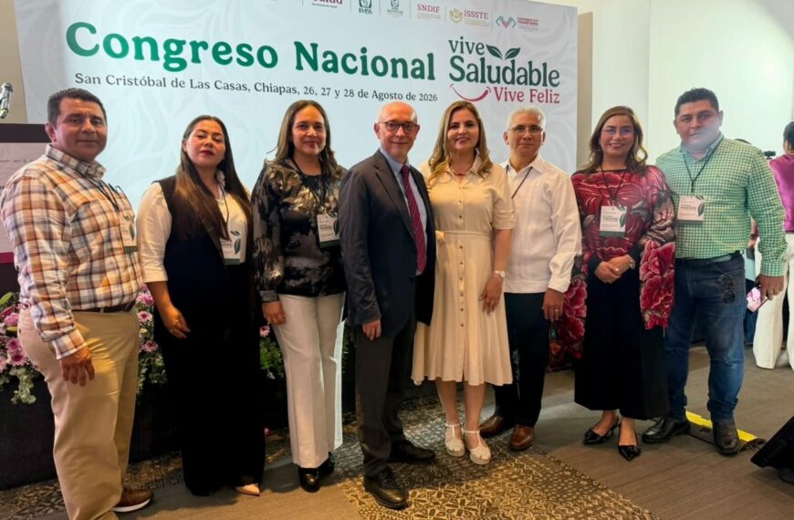 Tabasco participa en Congreso Nacional de “Vive Saludable, Vive Feliz”