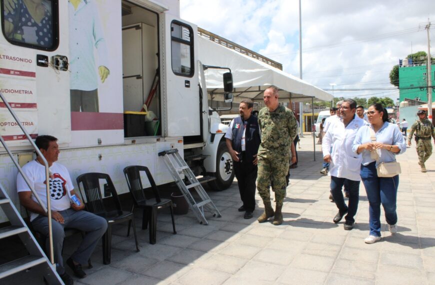 Caravana de Salud acerca atención gratuita a familias de Paraíso