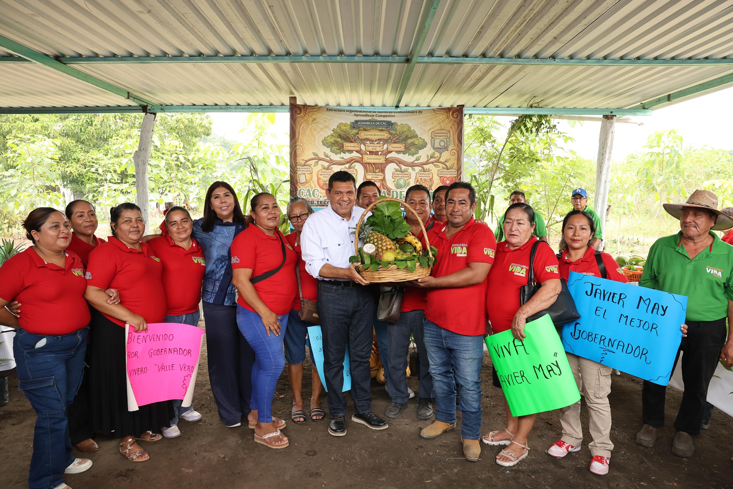 Javier May convoca a sembradores de Tabasco sumarse a la Jornada Nacional de Reforestación…