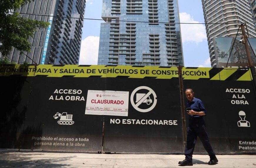 Detectan nueva modalidad de extorsión contra obras de construcción en CDMX