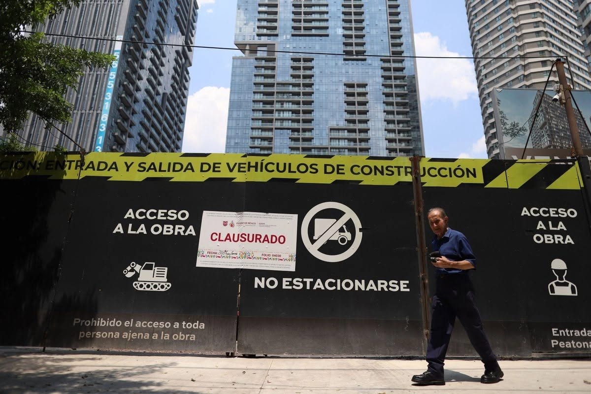 Detectan nueva modalidad de extorsión contra obras de construcción en CDMX