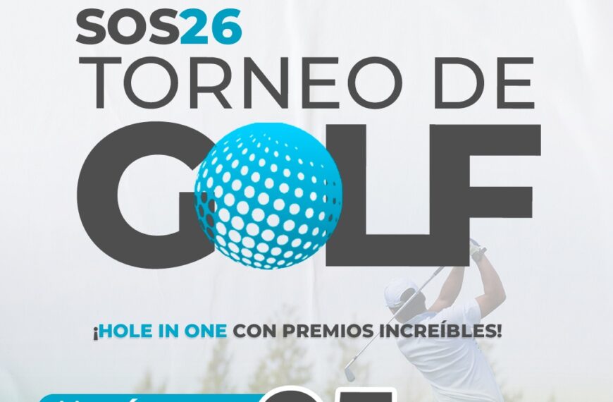 Convención SOS26 reunirá a especialistas y ejecutivos en Torneo de Golf