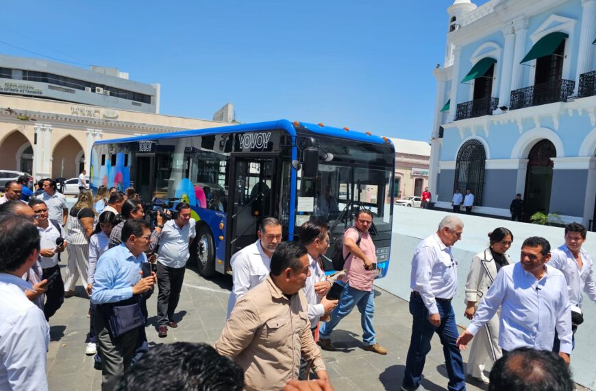 Presentan Sistema Integral de Movilidad; nuevos autobuses híbridos operarán en Villahermosa en marzo de 2027…