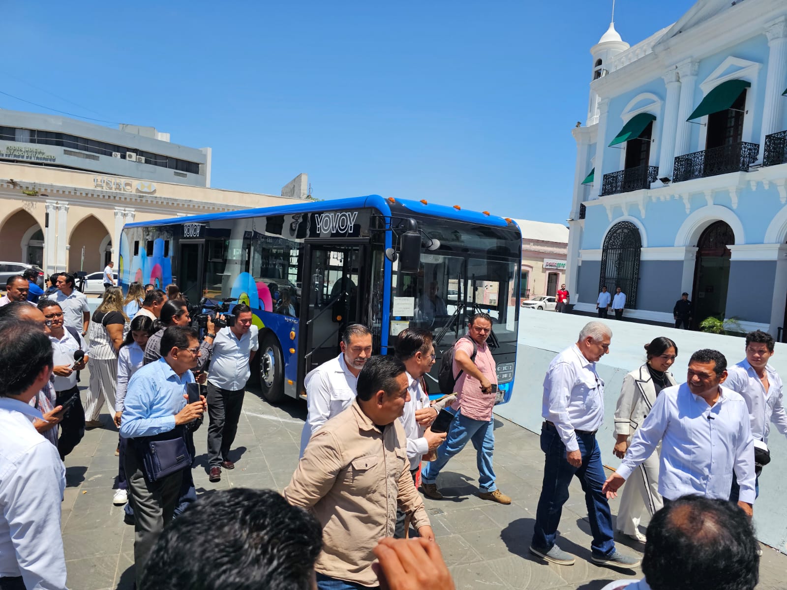 Presentan Sistema Integral de Movilidad; nuevos autobuses híbridos operarán en Villahermosa en marzo de 2027…