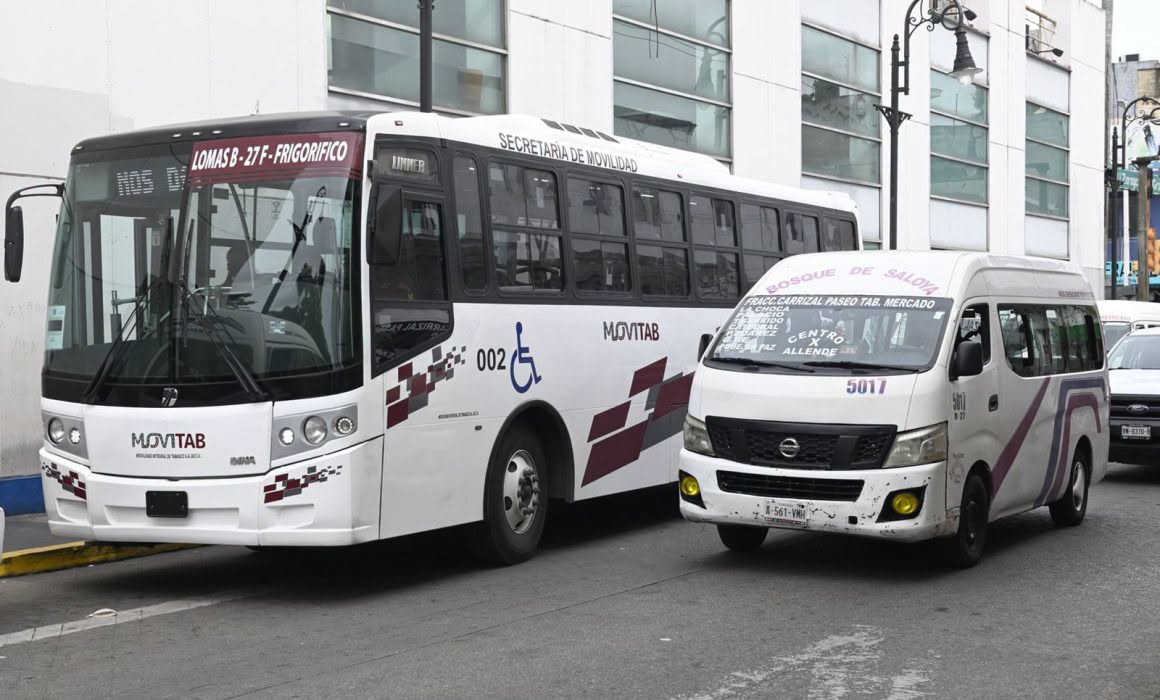 Semovi descarta aumento anual automático a tarifas del transporte público en Tabasco