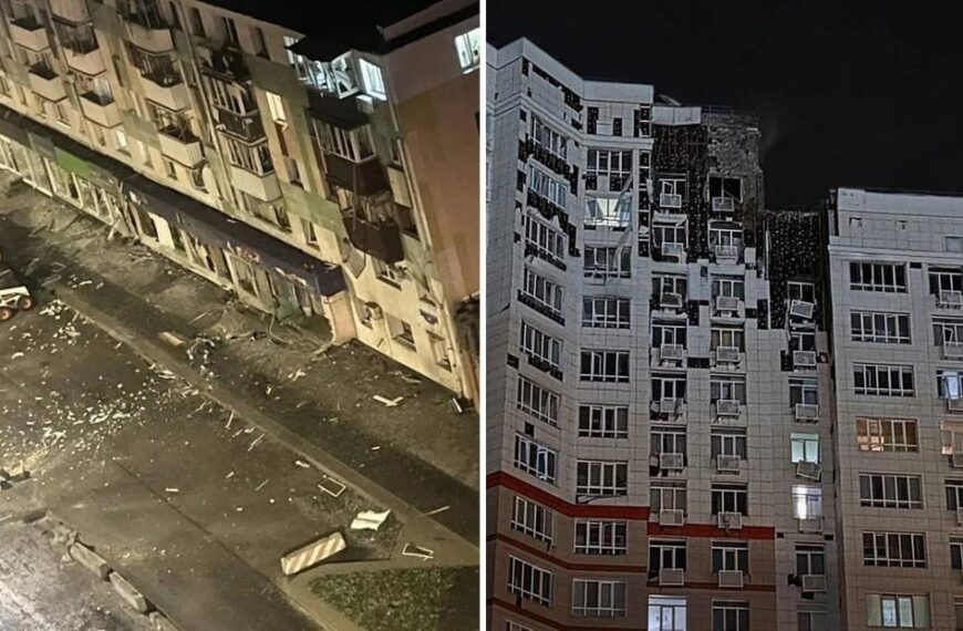 Ataque masivo con drones de Ucrania deja cinco muertos y 25 heridos en Bélgorod