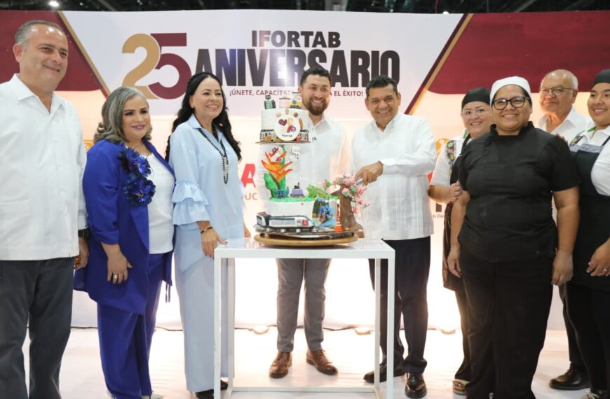 Javier May celebra 25 aniversario del IFORTAB y ratifica compromiso con la formación para el trabajo…