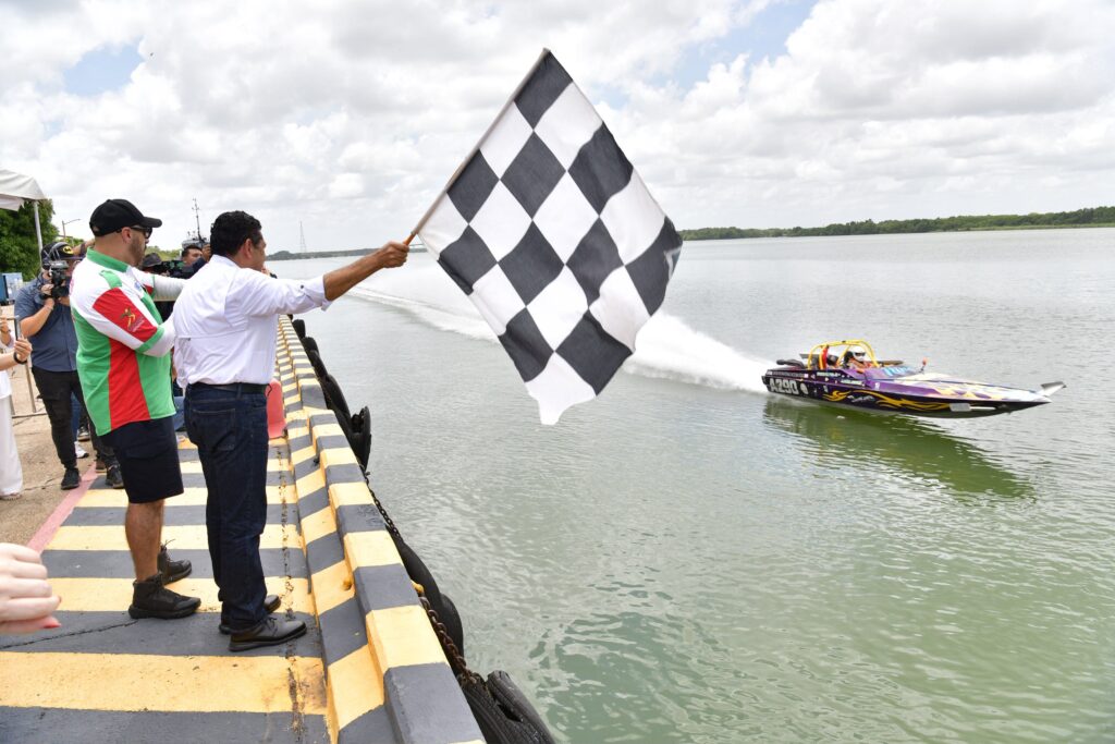 Regresa la adrenalina al Grijalva con la Gran Carrera Motonáutica ‘50 Leguas’ 2026; Javier May da banderazo de arranque…