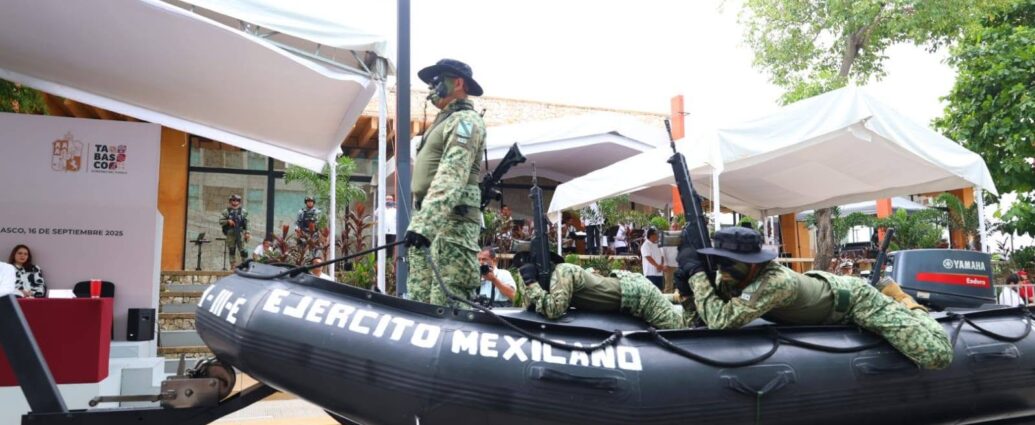 Alistan desfile cívico-militar del 16 de septiembre en el malecón de Villahermosa