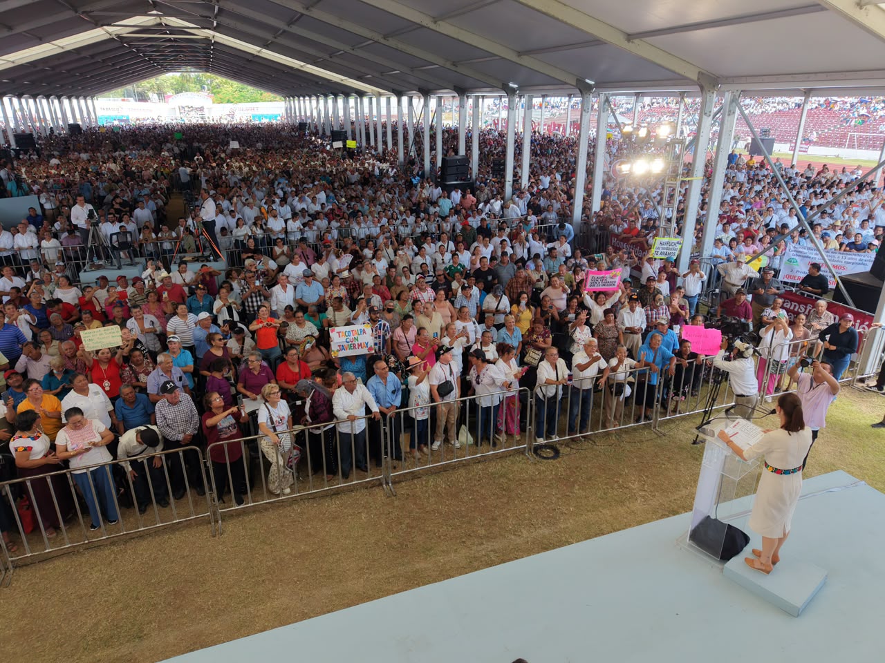 Sheinbaum anuncia más de 50 mil mdp en programas y obras para Tabasco
