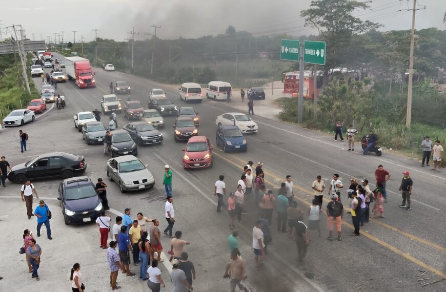 Tras más de 40 horas, liberan parcialmente carretera Villahermosa-Frontera; persiste inconformidad en Tamulté…
