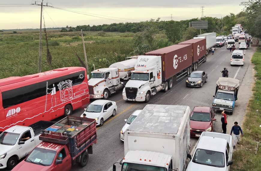 Bloqueo en la Villahermosa-Frontera desploma ocupación hotelera en Frontera