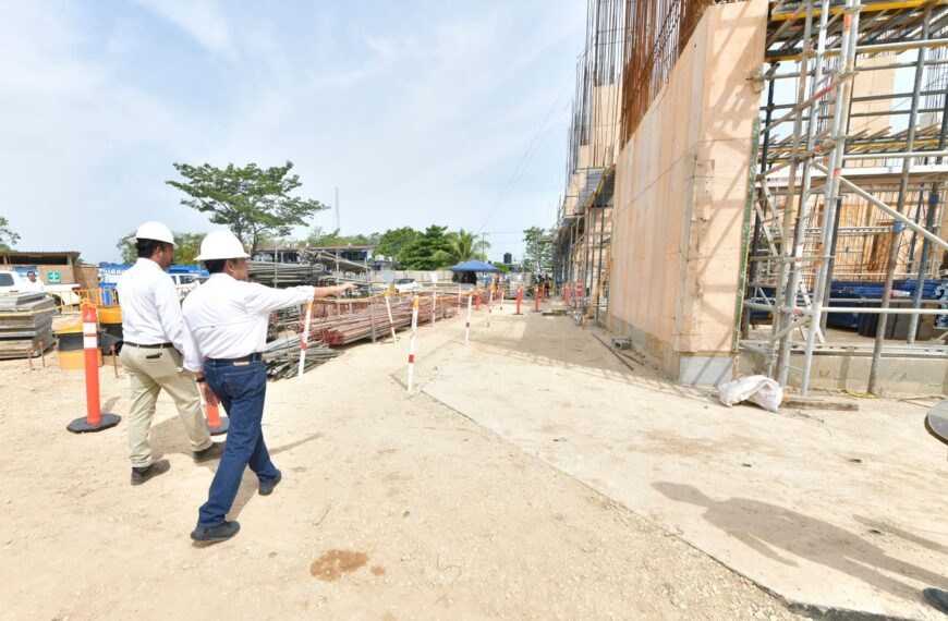 Avanza construcción del C5 “Escudo Olmeca” en Tabasco
