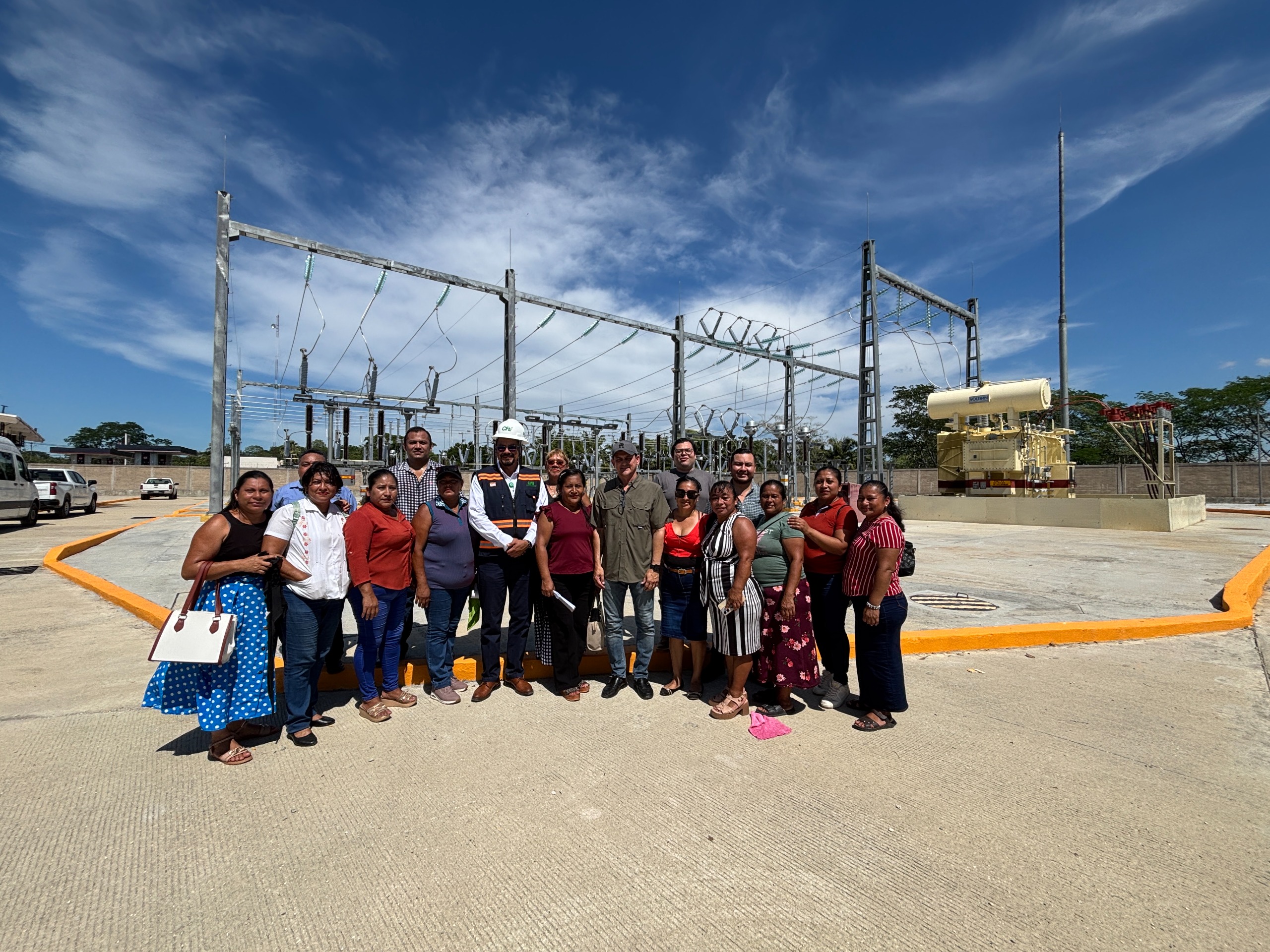 Comunidades Yokot’an conocen proyecto de nueva subestación eléctrica de Tamulté de las Sabanas