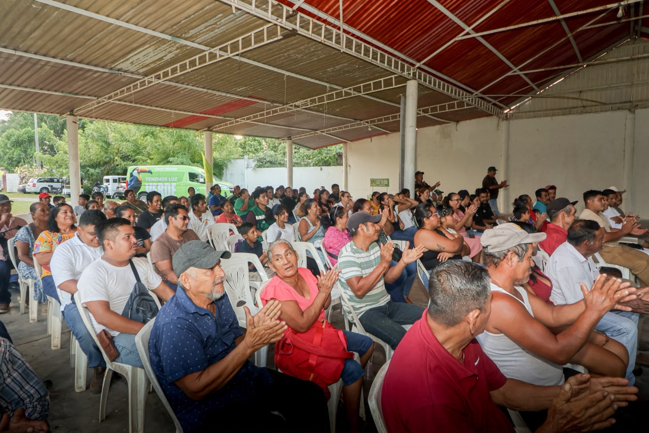Miguel Moheno lleva diálogo con militantes del PVEM en Villa Benito Juárez