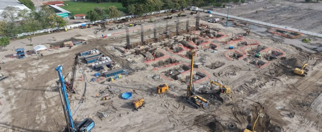 Supervisan avance del nuevo Centro de Convenciones y Exposiciones de Villahermosa