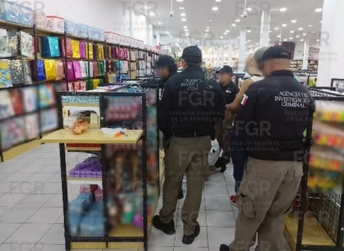 FGR asegura más de mil productos presuntamente falsificados en Cárdenas