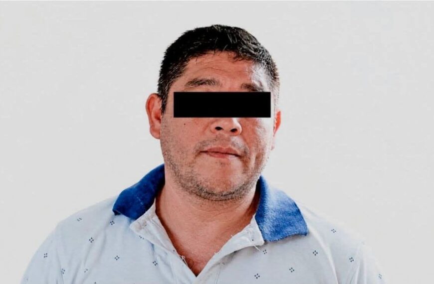 Detienen a “El Chino”, presunto implicado en homicidio de agente de la FGET y su esposa