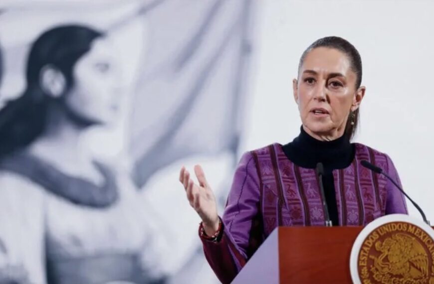 Sheinbaum defiende soberanía de México y programas sociales durante informe en Aguascalientes