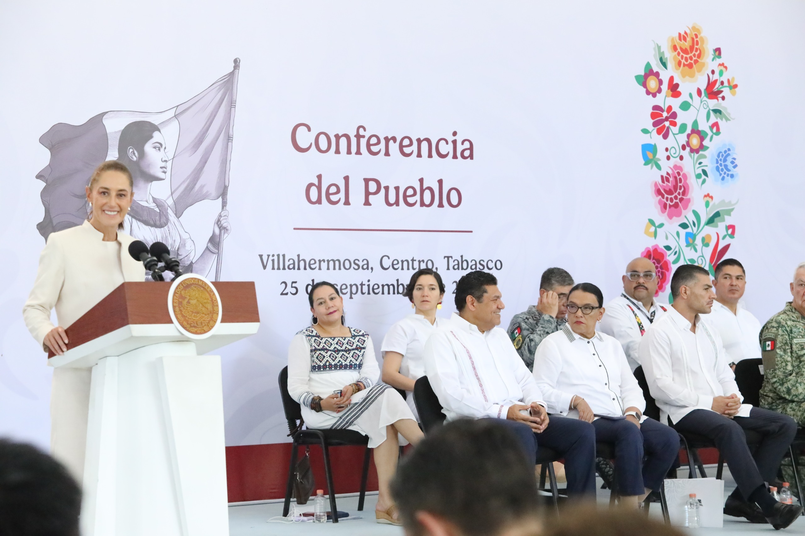Sheinbaum califica con “10” gestión de Javier May y destaca reducción de homicidios en Tabasco