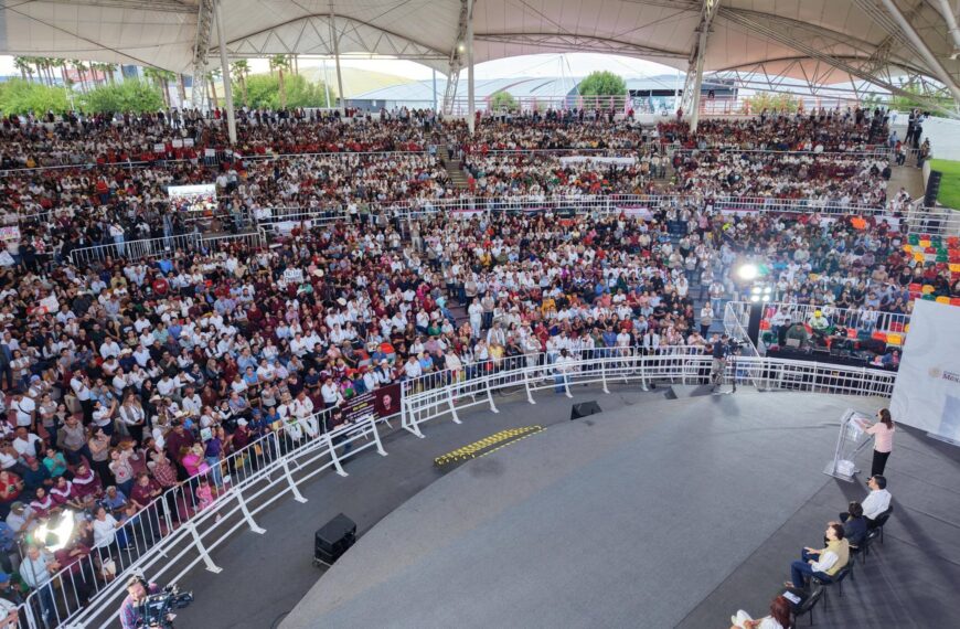 Sheinbaum concluye primera etapa de gira nacional; reúne a cerca de 150 mil personas