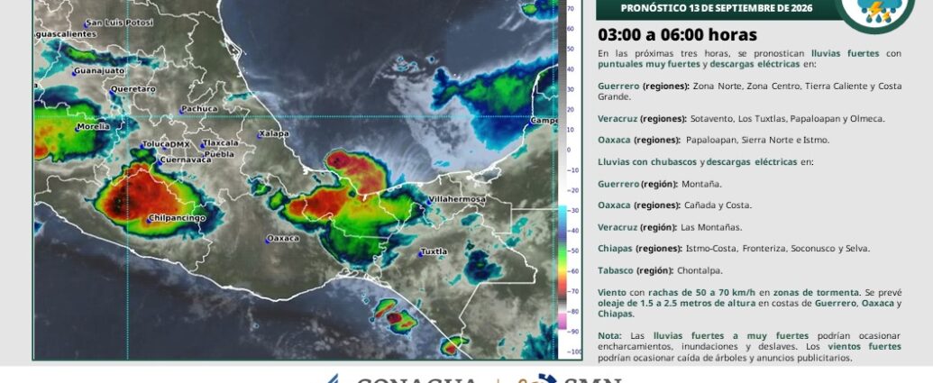 Tabasco enfrentará domingo de calor extremo y lluvias muy fuertes por la onda tropical 39
