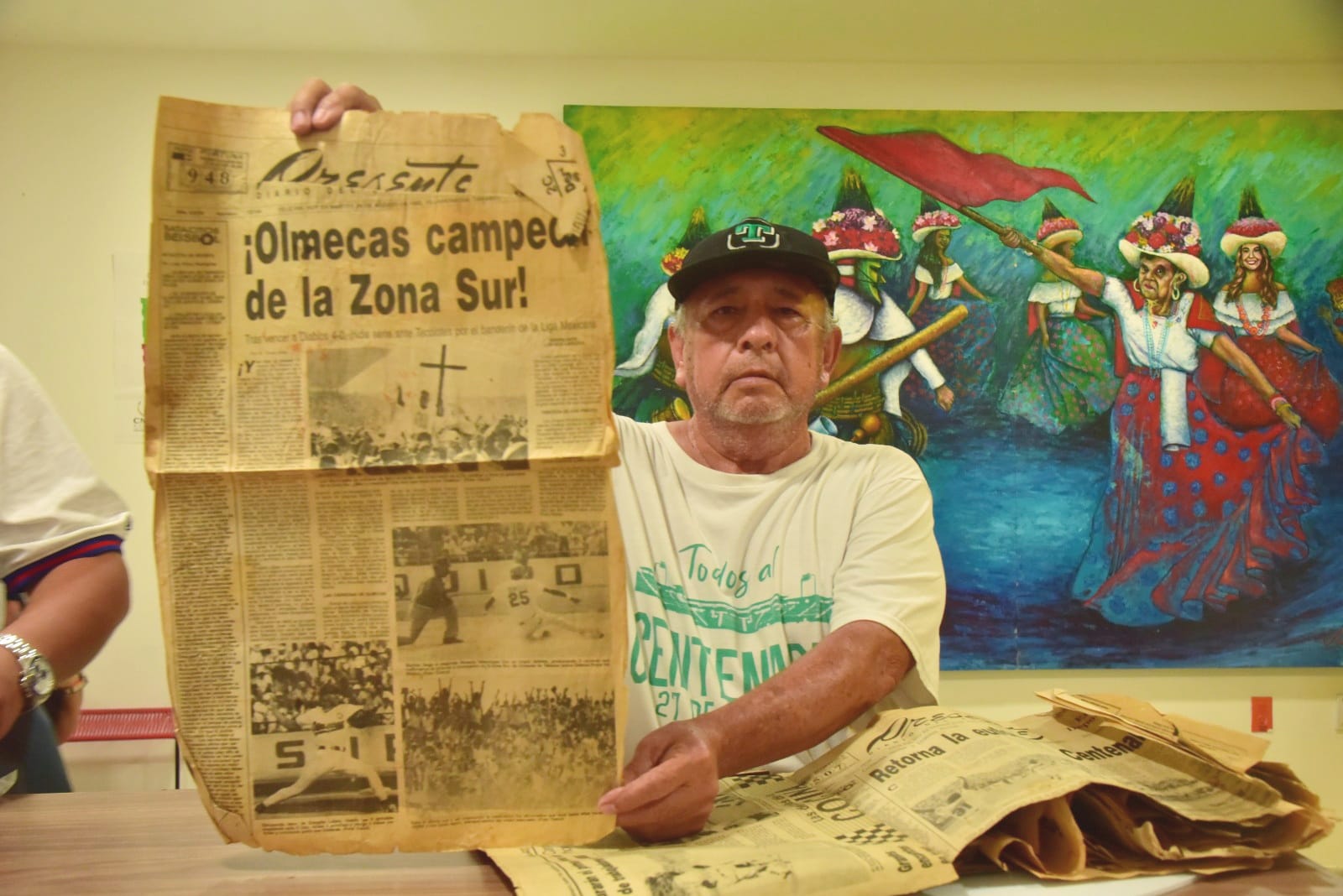 Don Antonio, 33 años de pasión olmeca: “Tengan fe”